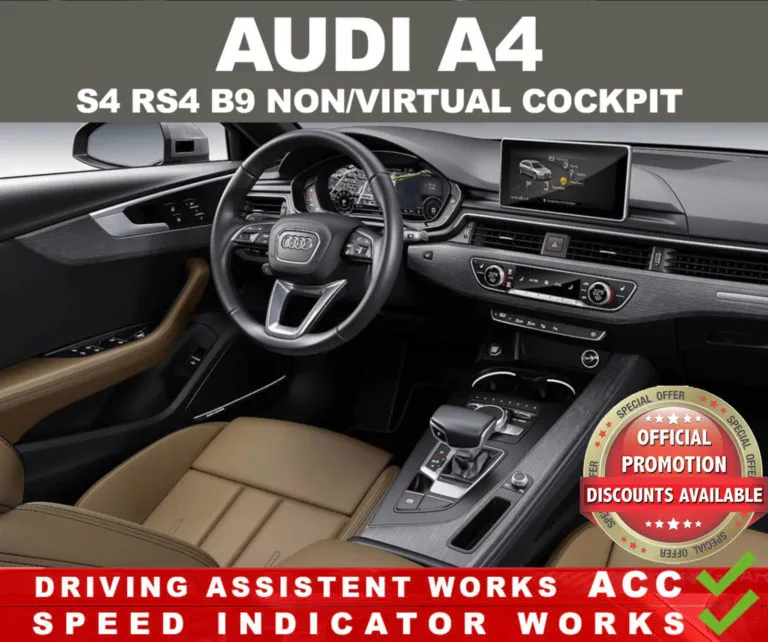 Audi A4 S4 RS4 B9 Mileage Blocker