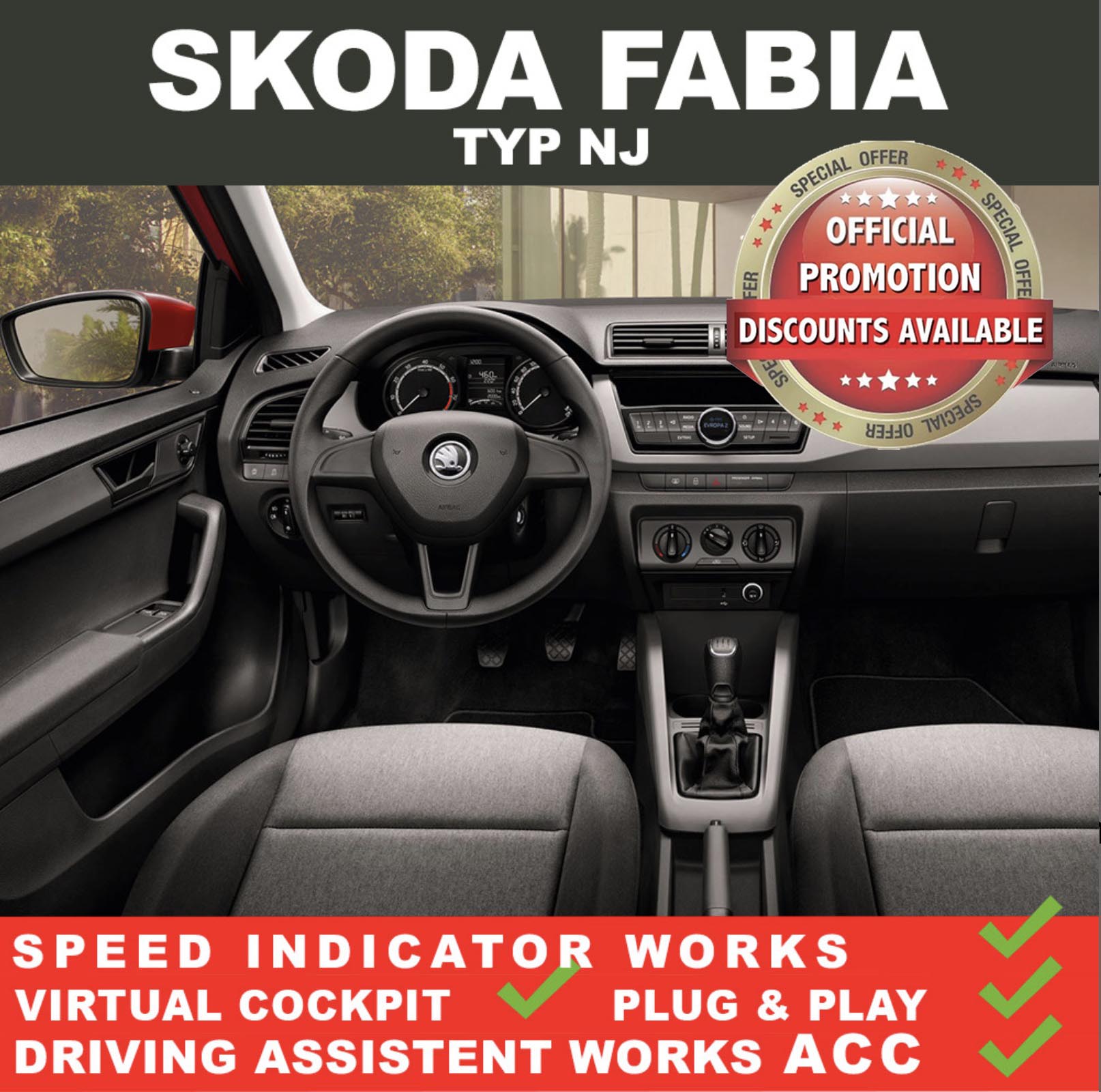 Stop KM Freezer for Skoda Fabia III (Type NJ) - Image 2
