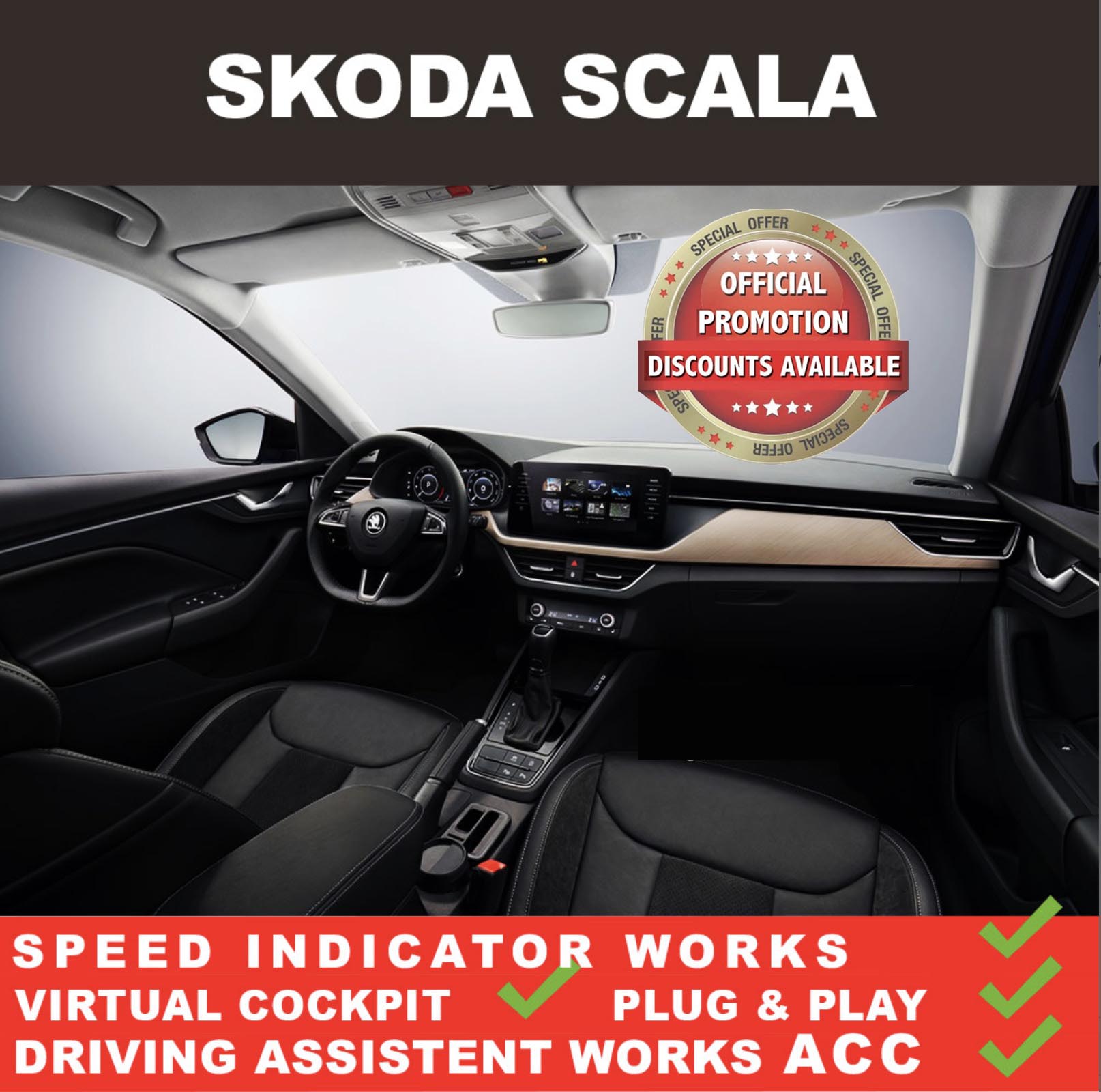Stop KM Freezer for Skoda Scala - Image 2