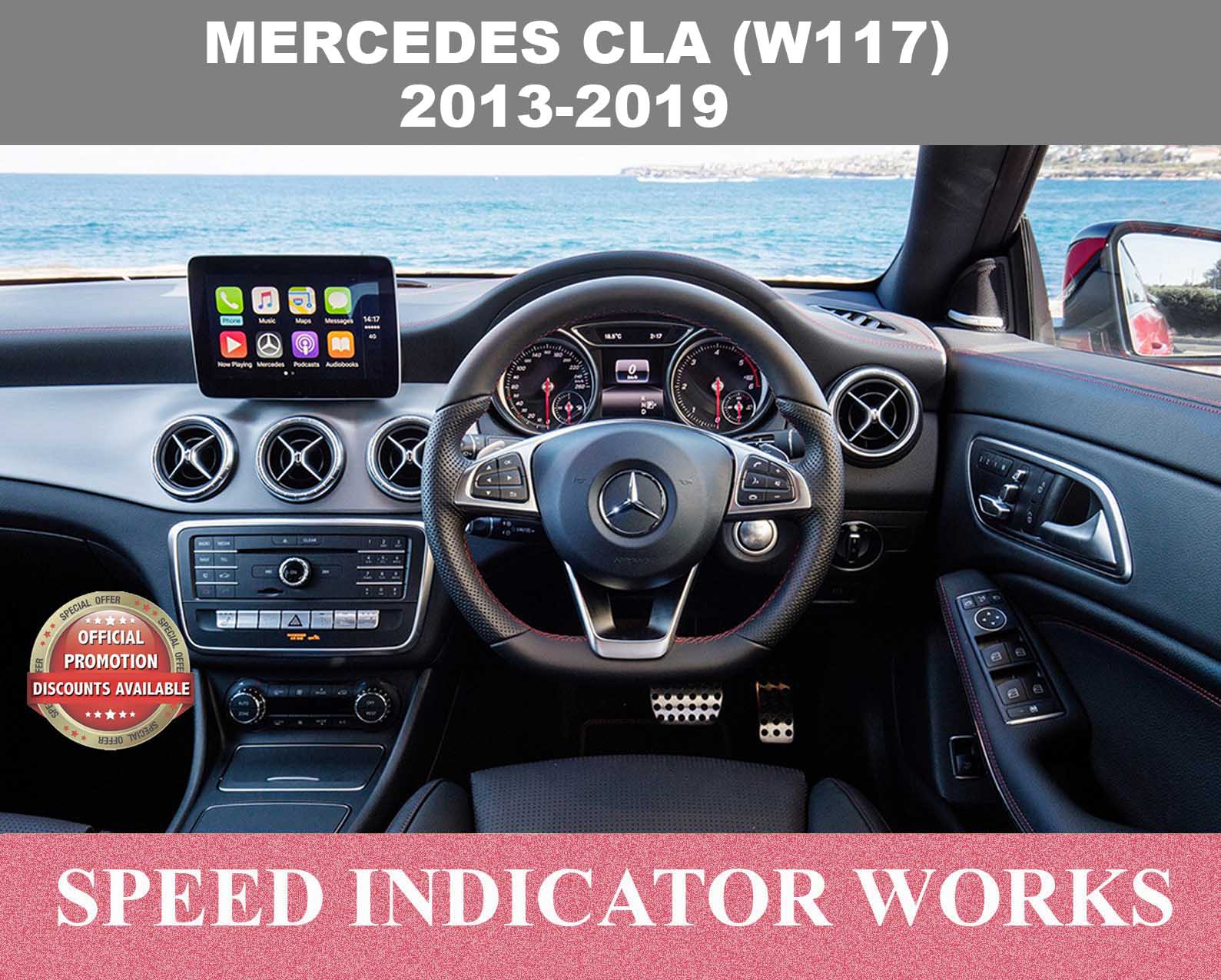 KM/Mile Freezer for the Mercedes CLA Class W117 - Image 2