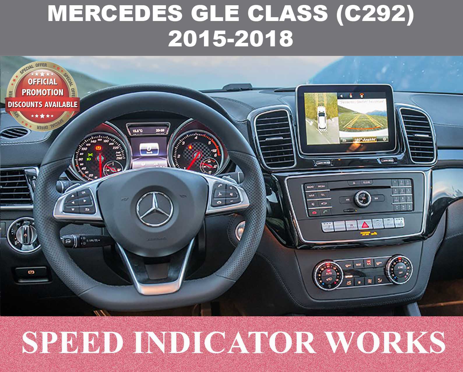 KM/Mile Freezer for the Mercedes GLE Class C292 - Image 2
