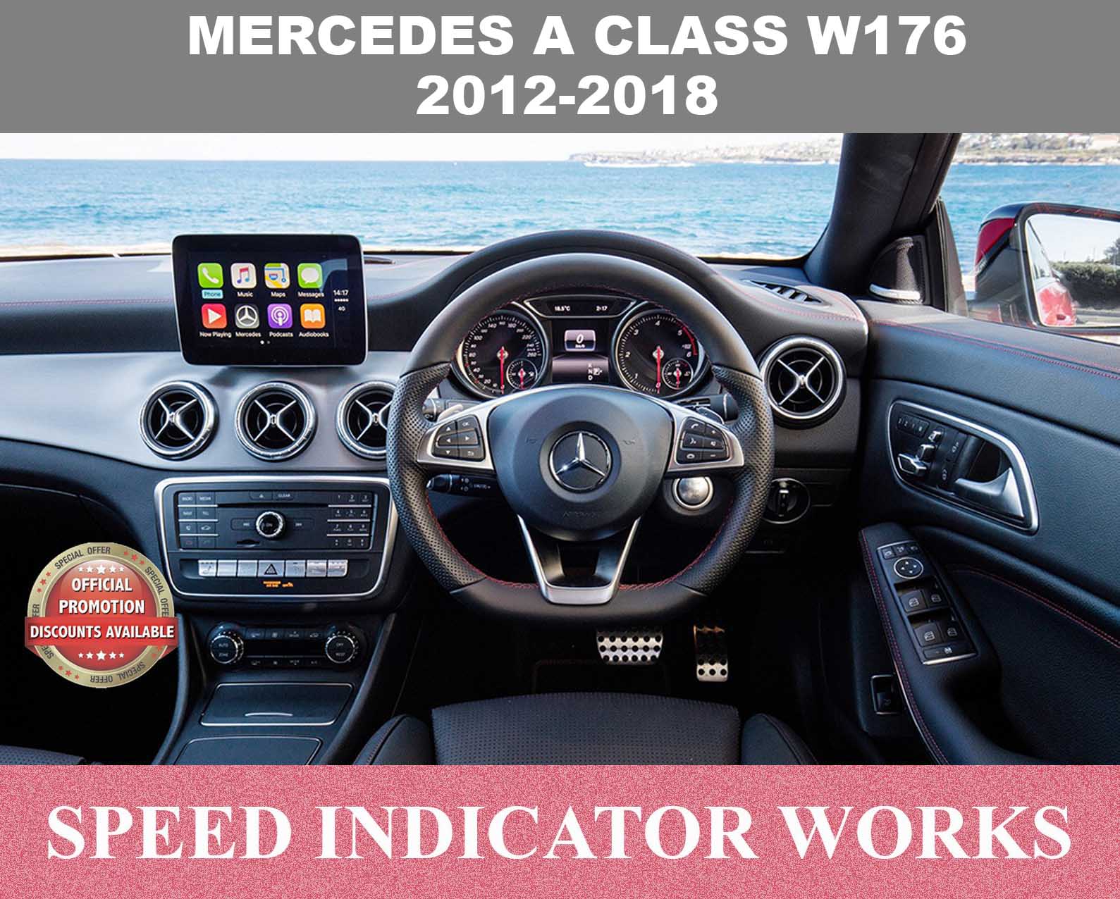 KM/Mile Freezer for the Mercedes A Class W176 - Image 2
