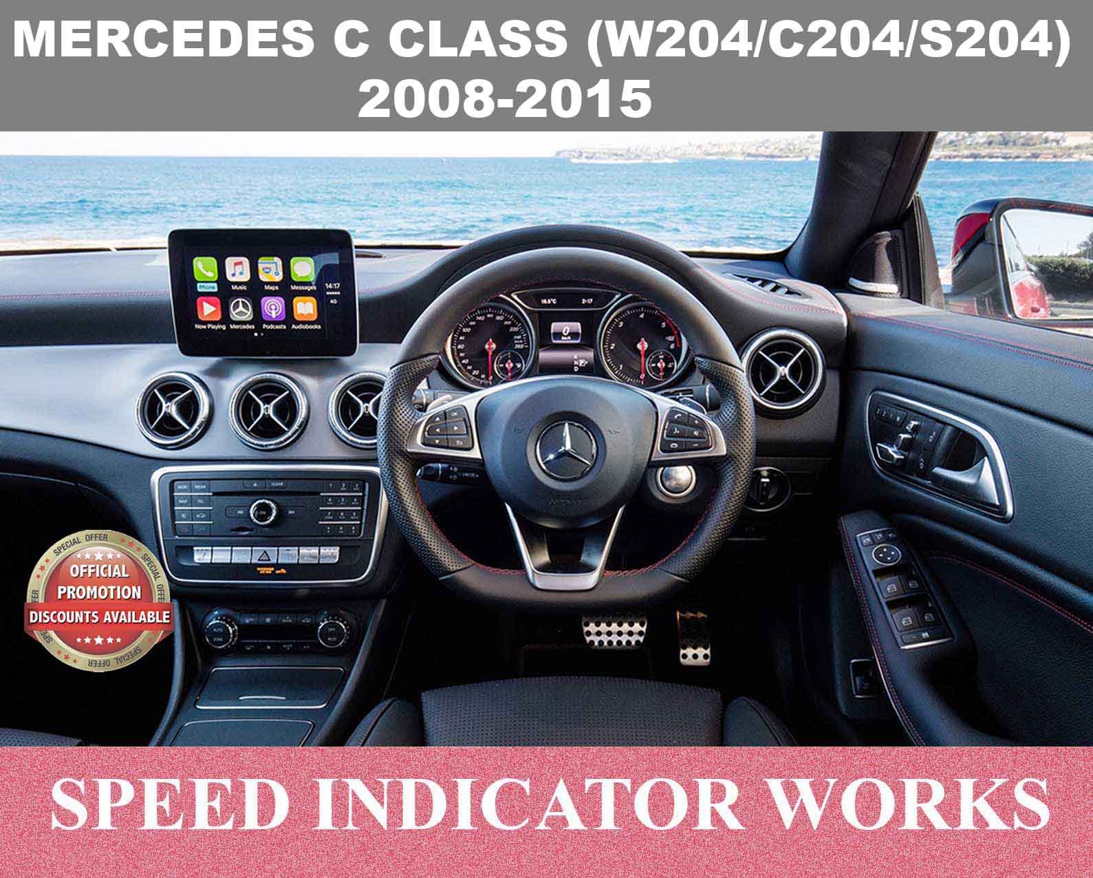 KM/Mile Freezer for the Mercedes E Class W212/W207 - Image 2