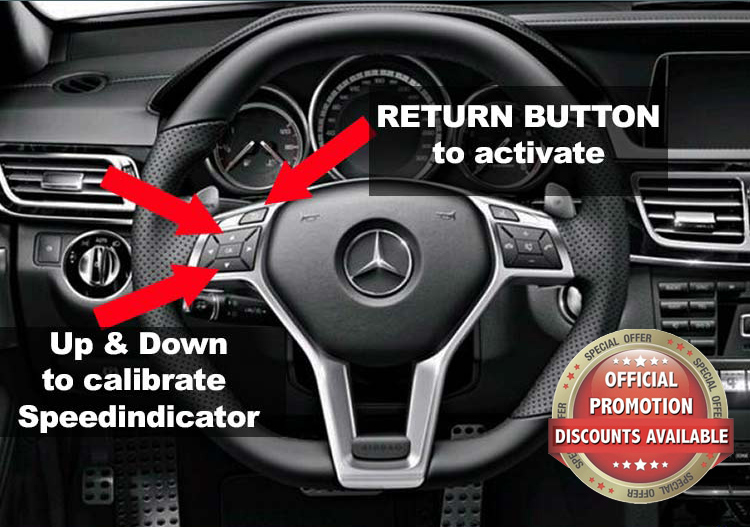 KM/Mile Freezer for the Mercedes E Class W212/W207 - Image 4