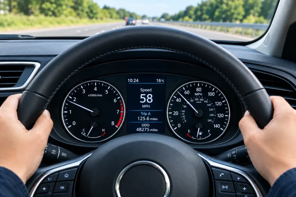How to Read a Car Odometer and Understand the Mileage Shown