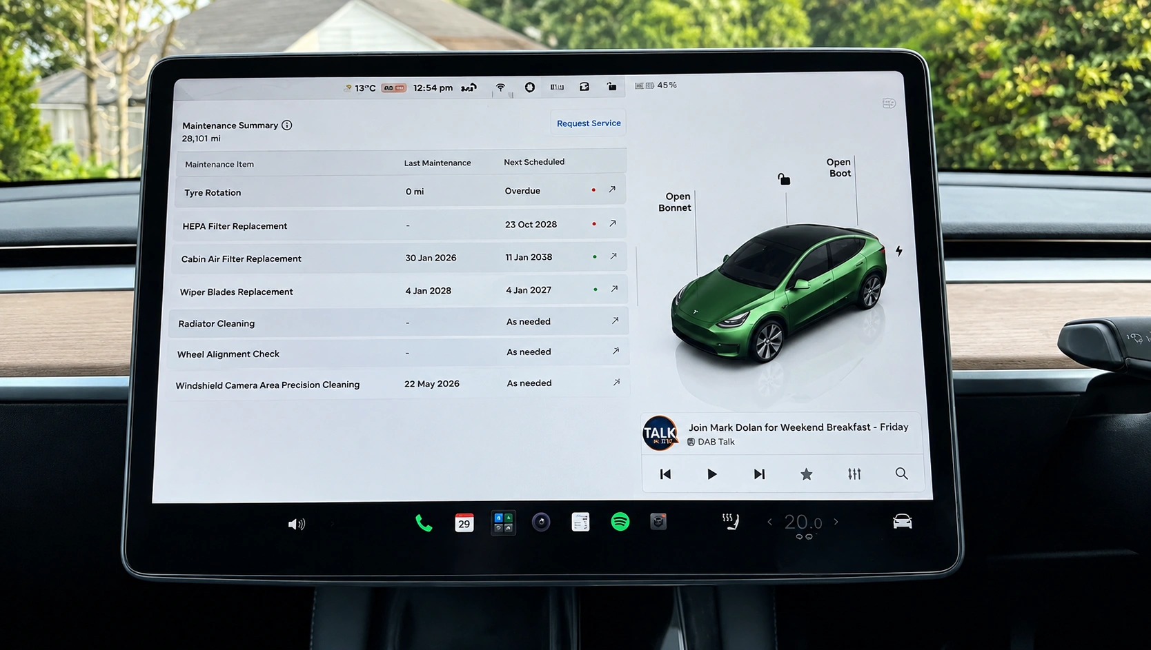 Tesla Digital Service History Check
