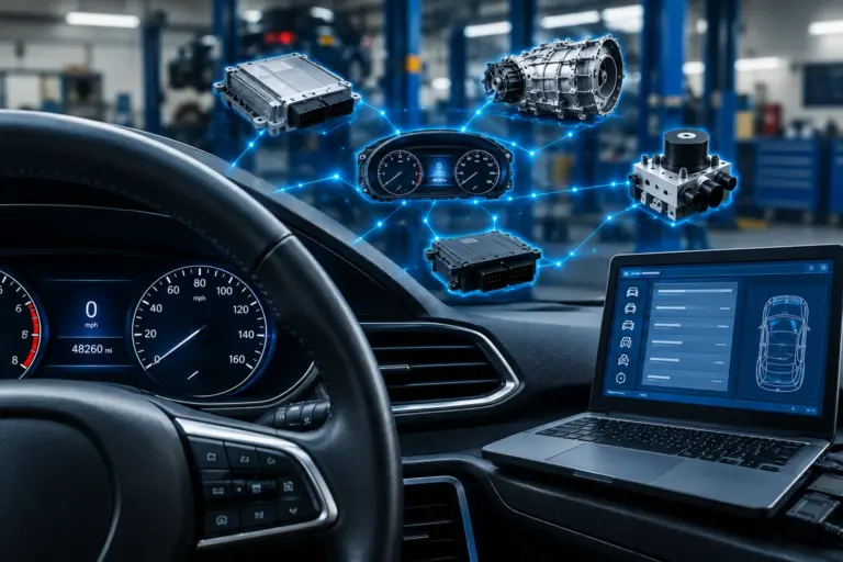 where is mileage stored besides odometer